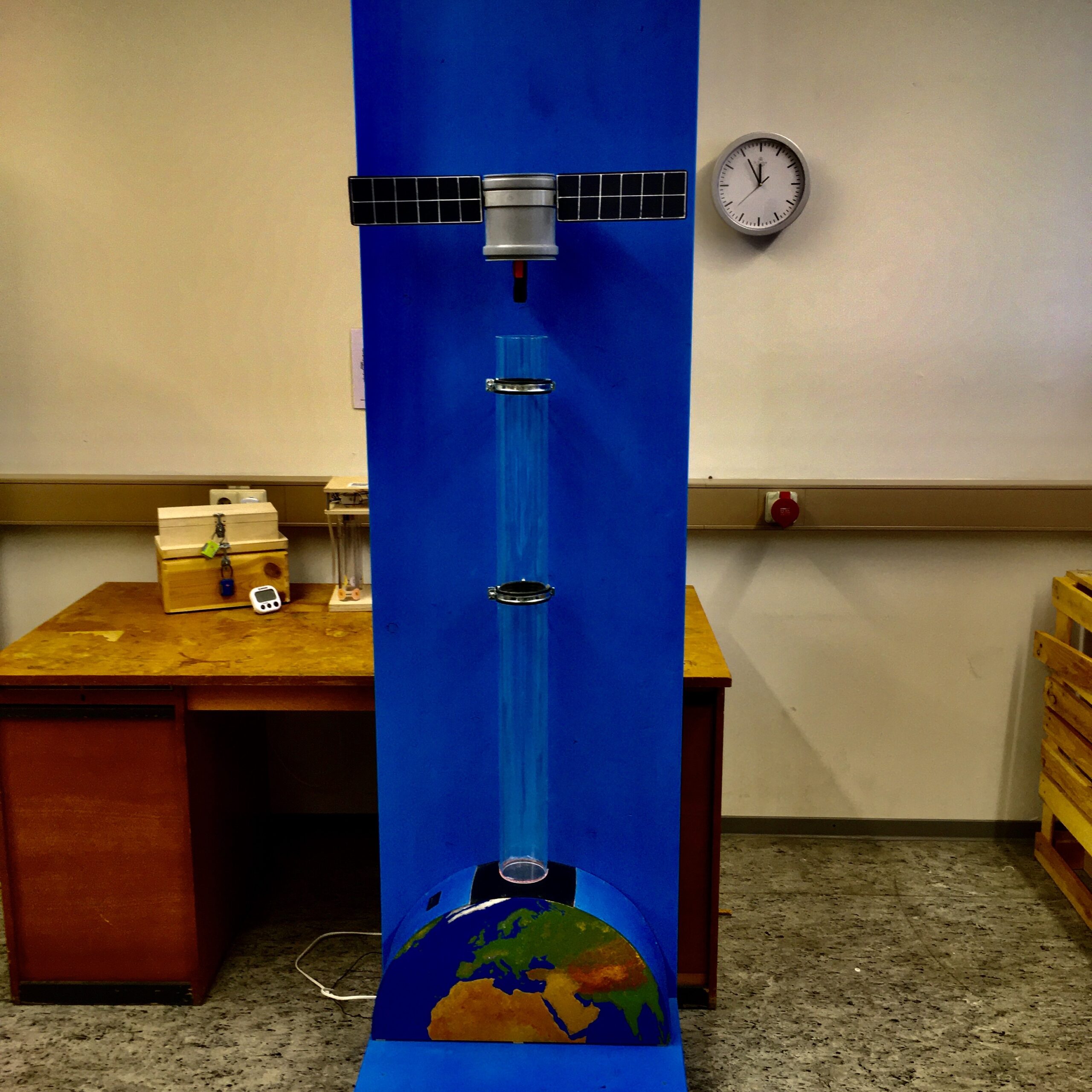 Station 3a - Versuch zur Messung der Treibhausgaswirkung von Kohlenstoffdioxid